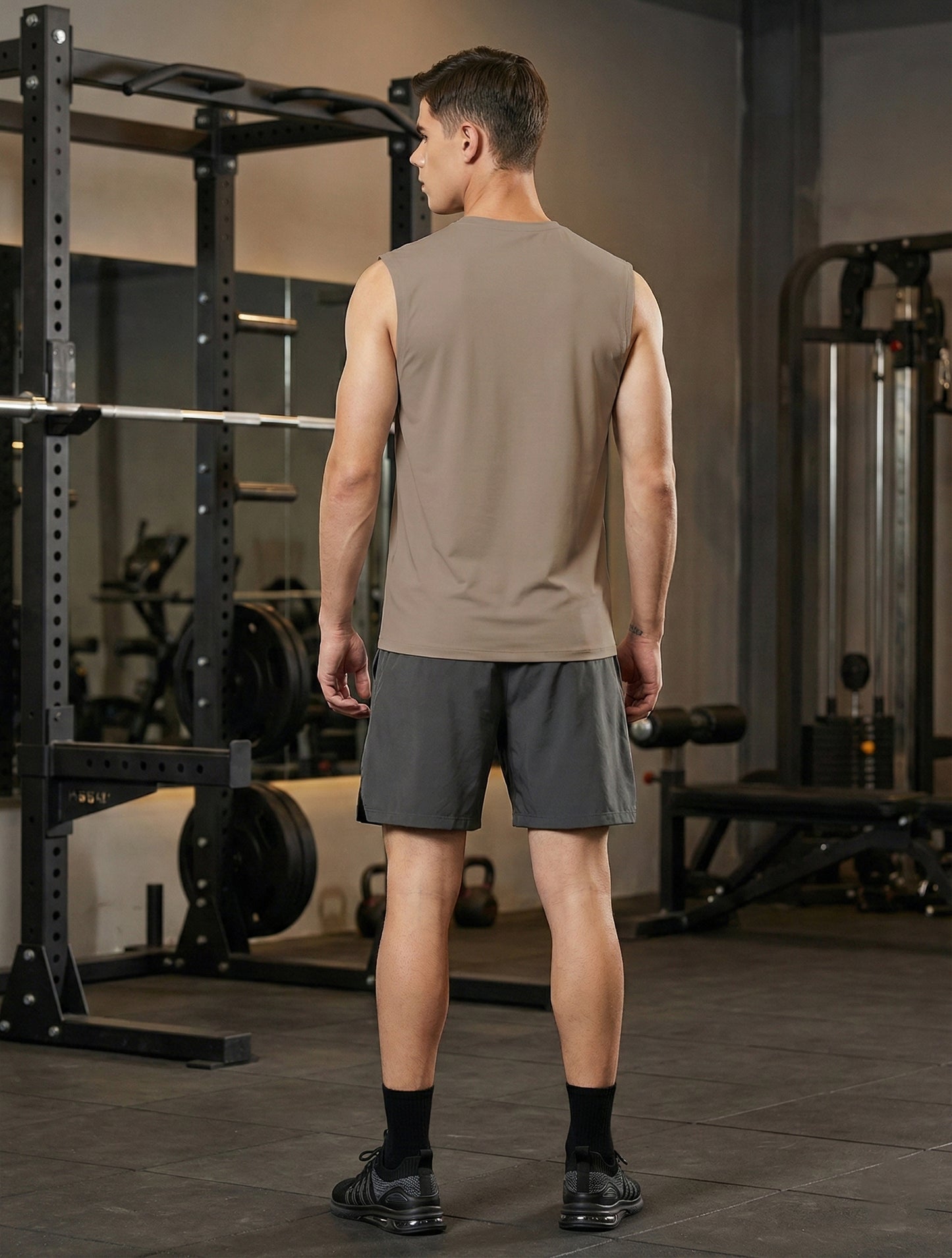 Men's Sleeveless Workout Swim Shirts (Regular & Big and Tall)