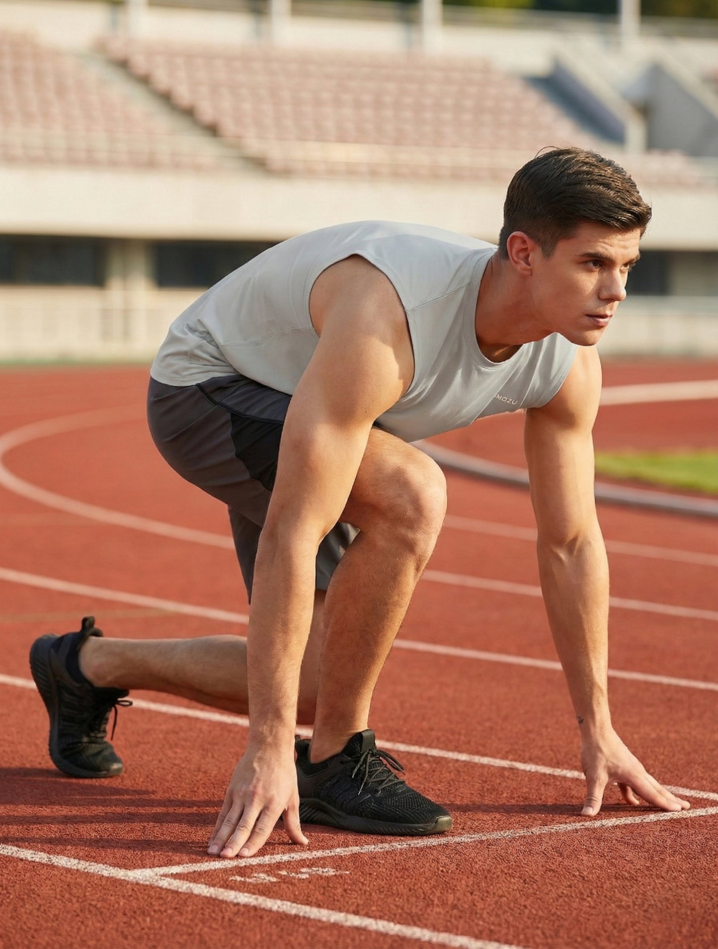 Men's Sleeveless Workout Swim Shirts (Regular & Big and Tall)