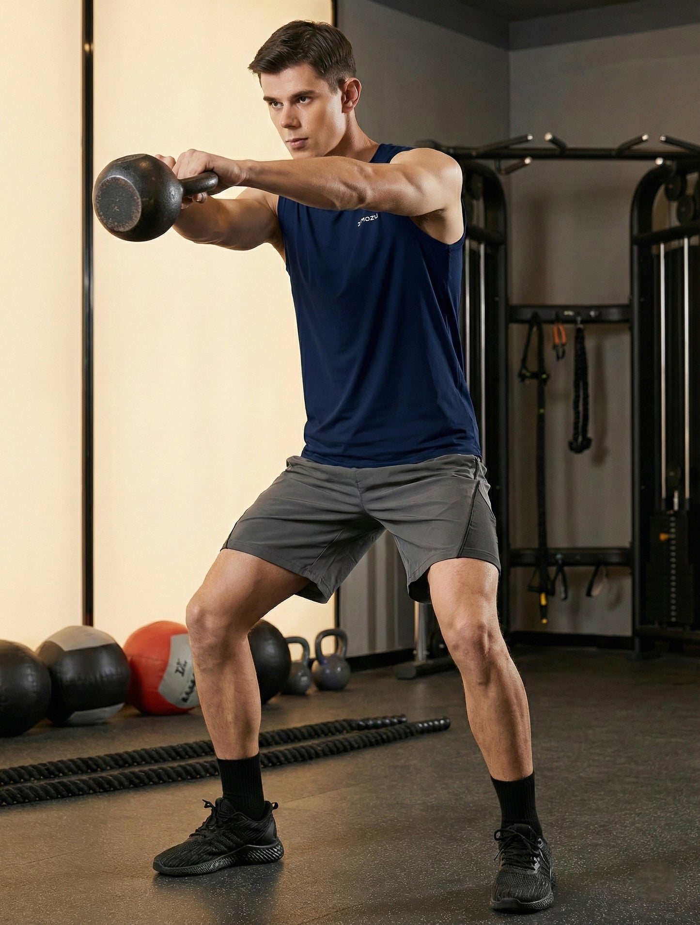 Men's Sleeveless Workout Swim Shirts (Regular & Big and Tall)