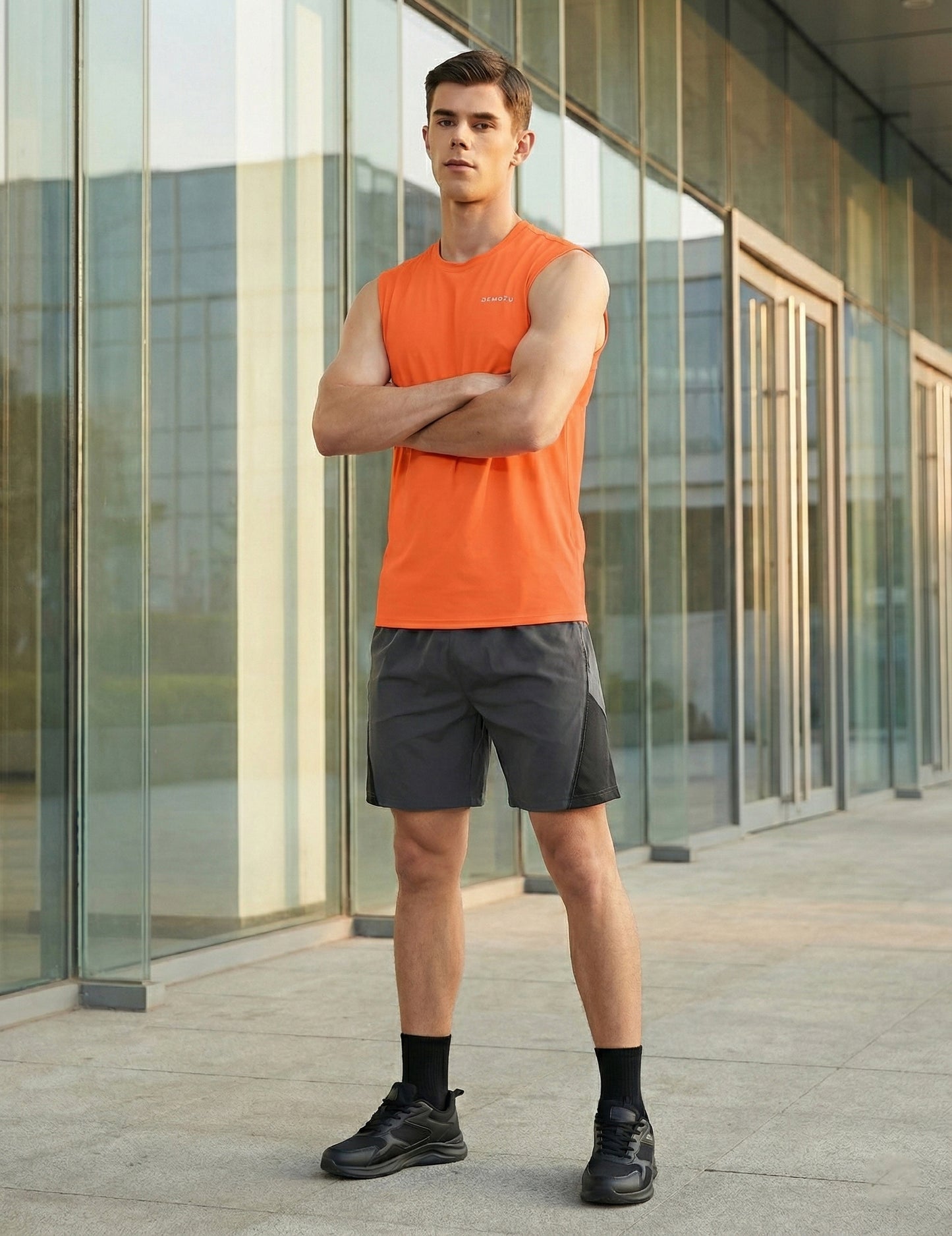 Men's Sleeveless Workout Swim Shirts (Regular & Big and Tall)