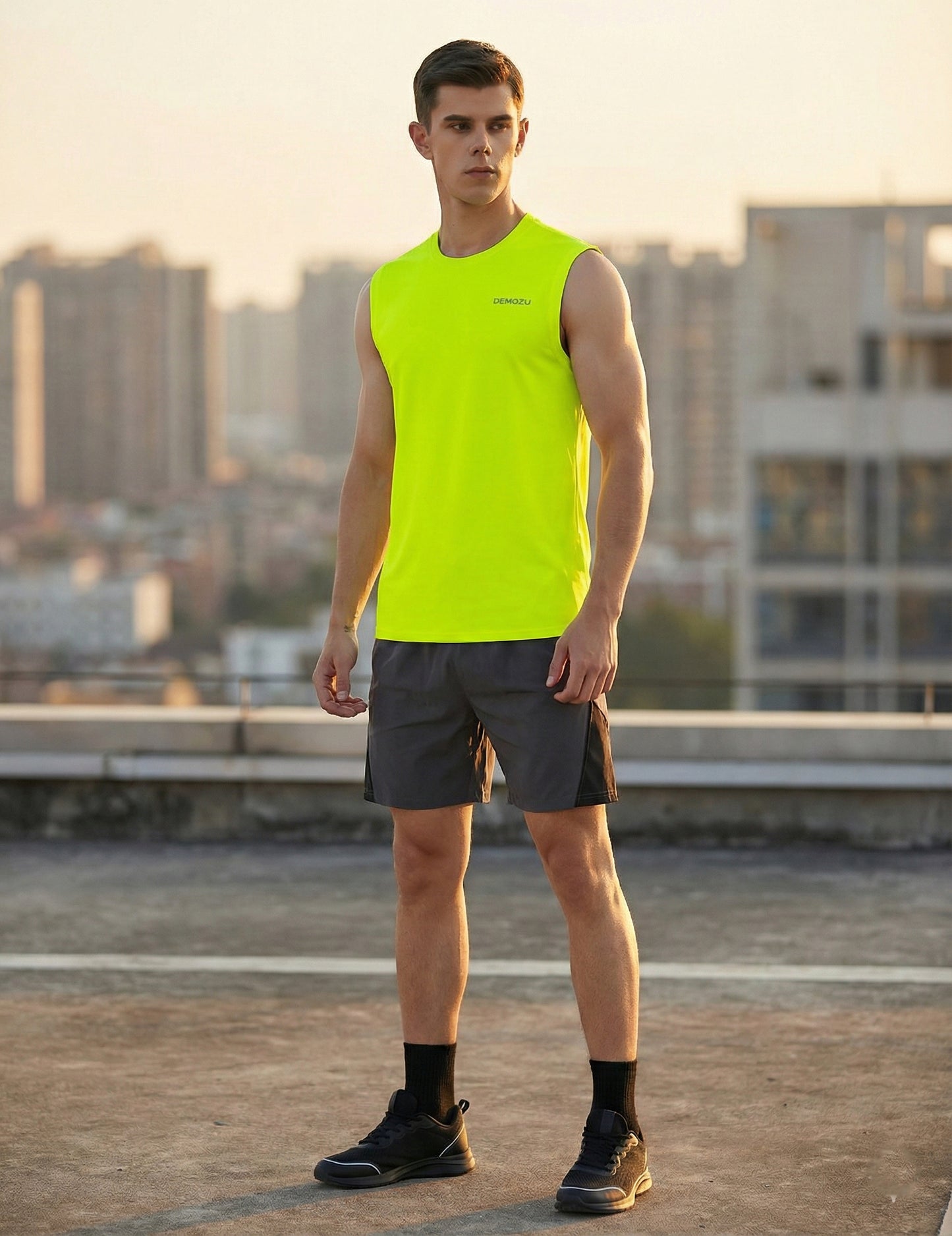 Men's Sleeveless Workout Swim Shirts (Regular & Big and Tall)