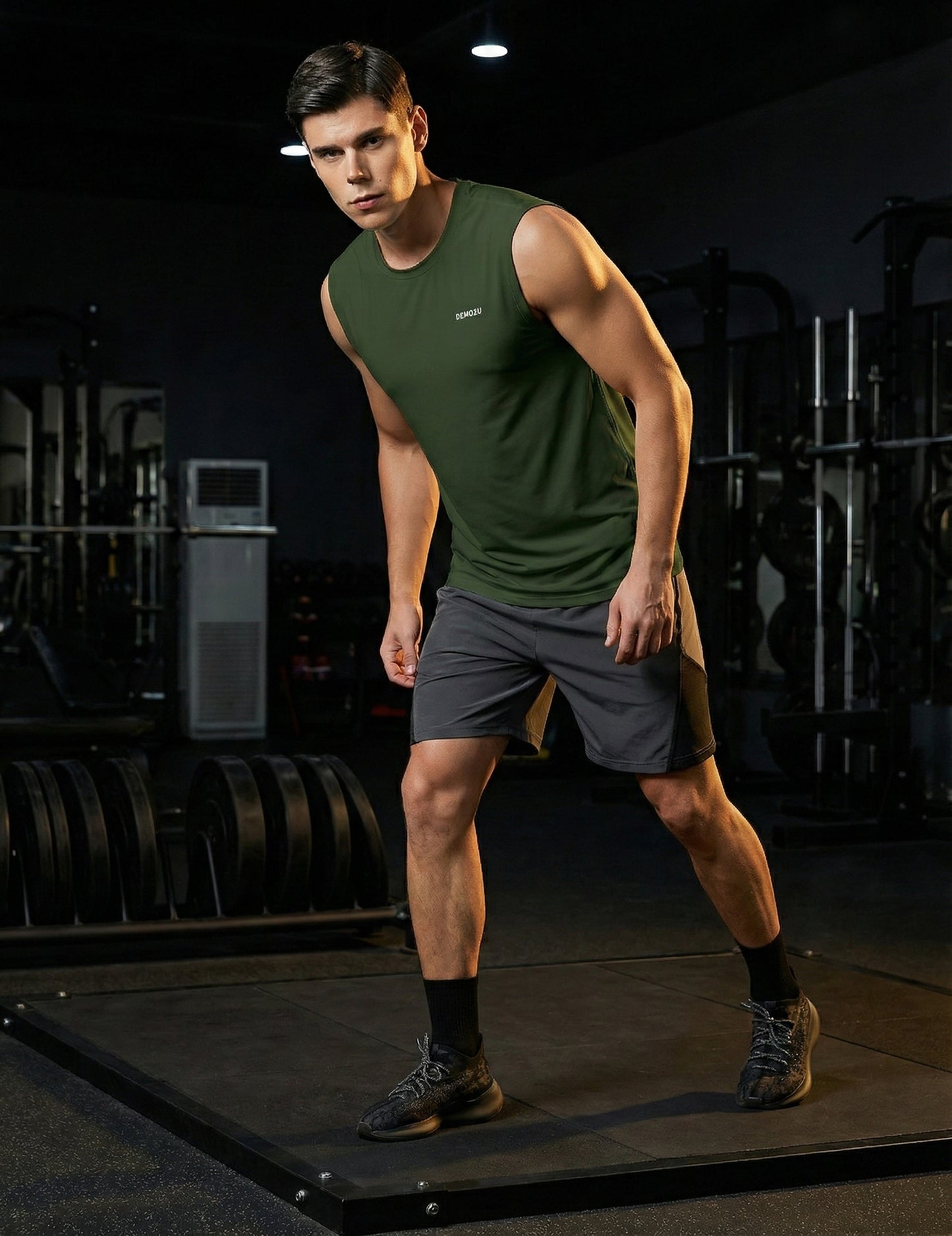 Men's Sleeveless Workout Swim Shirts (Regular & Big and Tall)