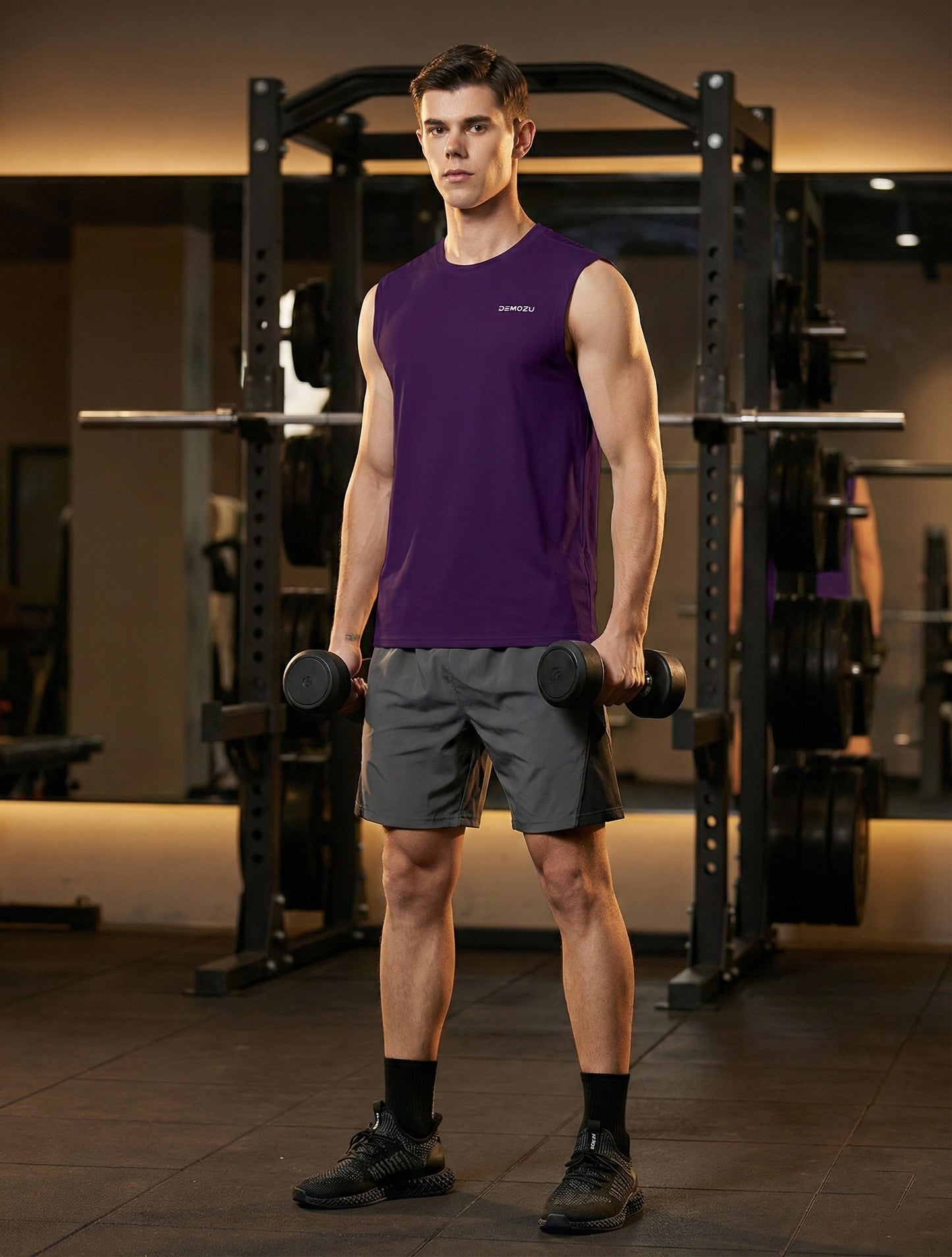 Men's Sleeveless Workout Swim Shirts (Regular & Big and Tall)