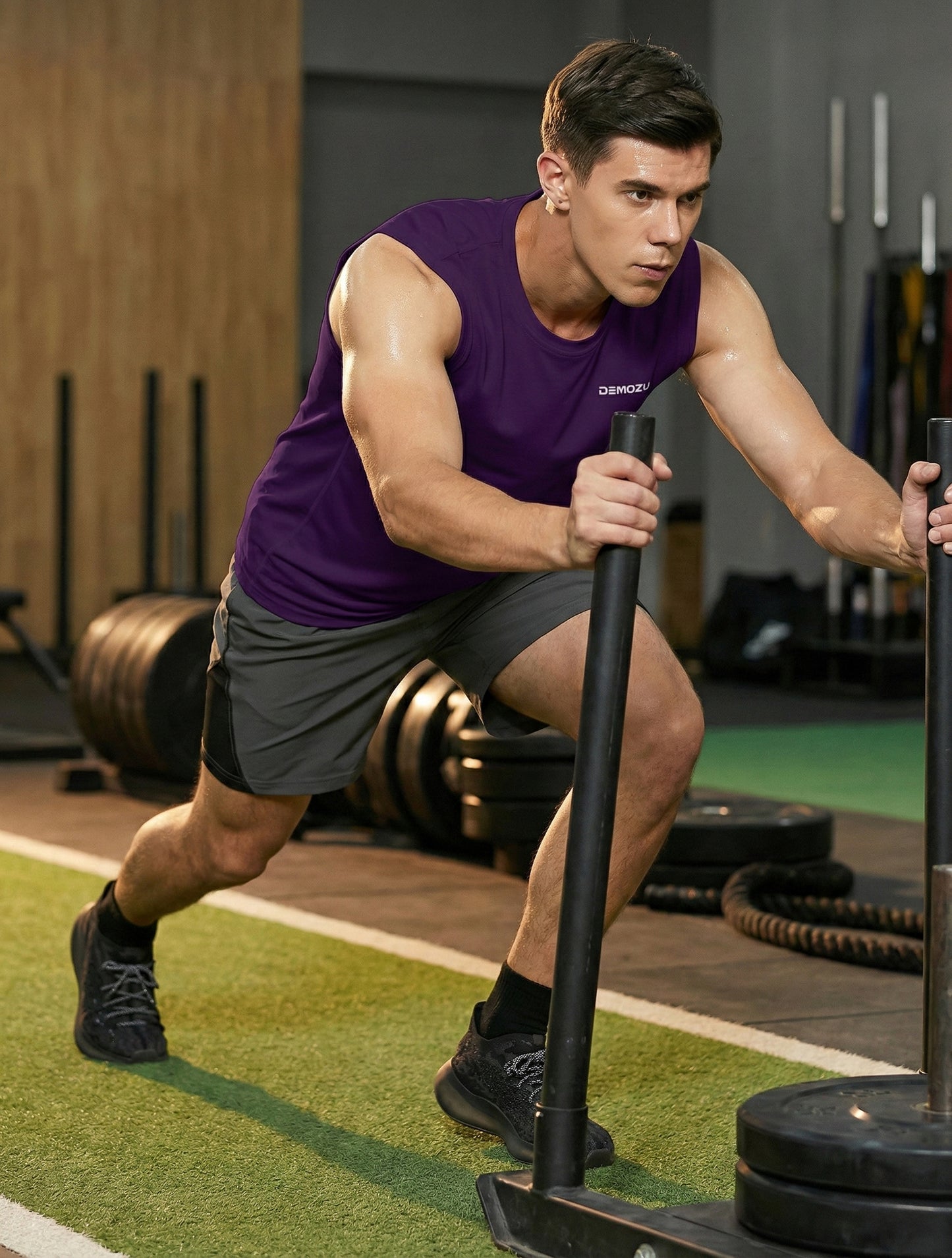 Men's Sleeveless Workout Swim Shirts (Regular & Big and Tall)