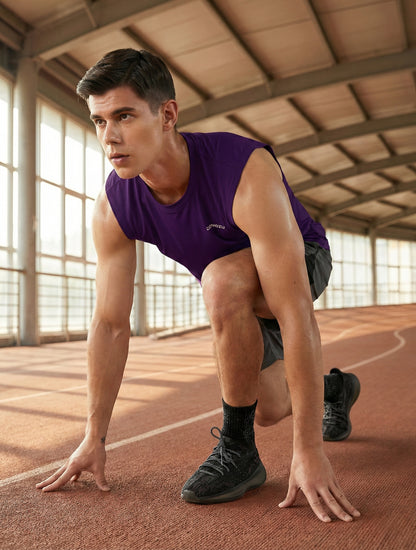 Men's Sleeveless Workout Swim Shirts (Regular & Big and Tall)