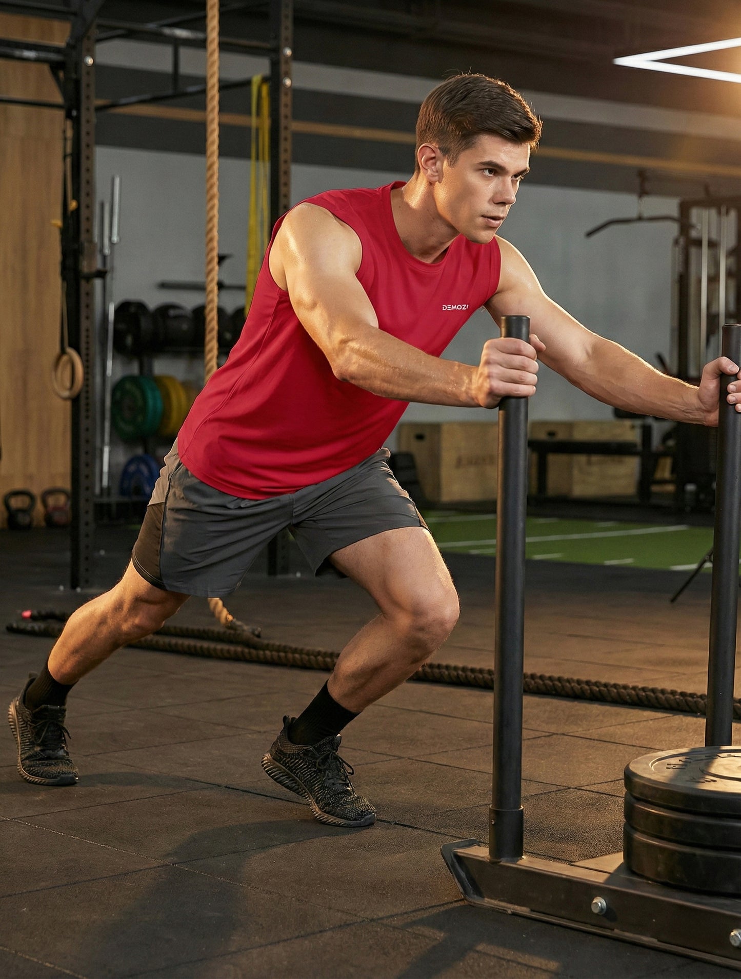 Men's Sleeveless Workout Swim Shirts (Regular & Big and Tall)