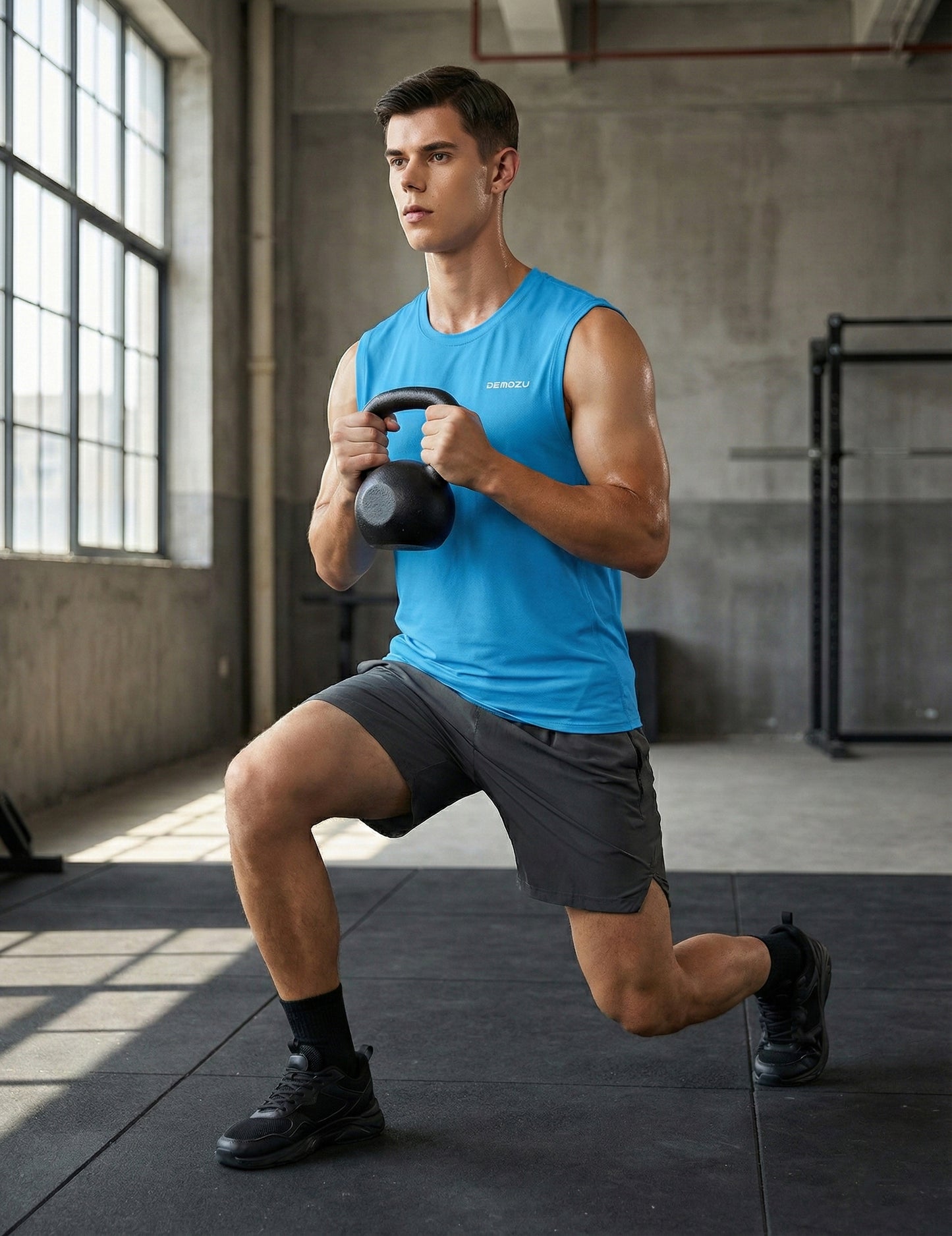 Men's Sleeveless Workout Swim Shirts (Regular & Big and Tall)