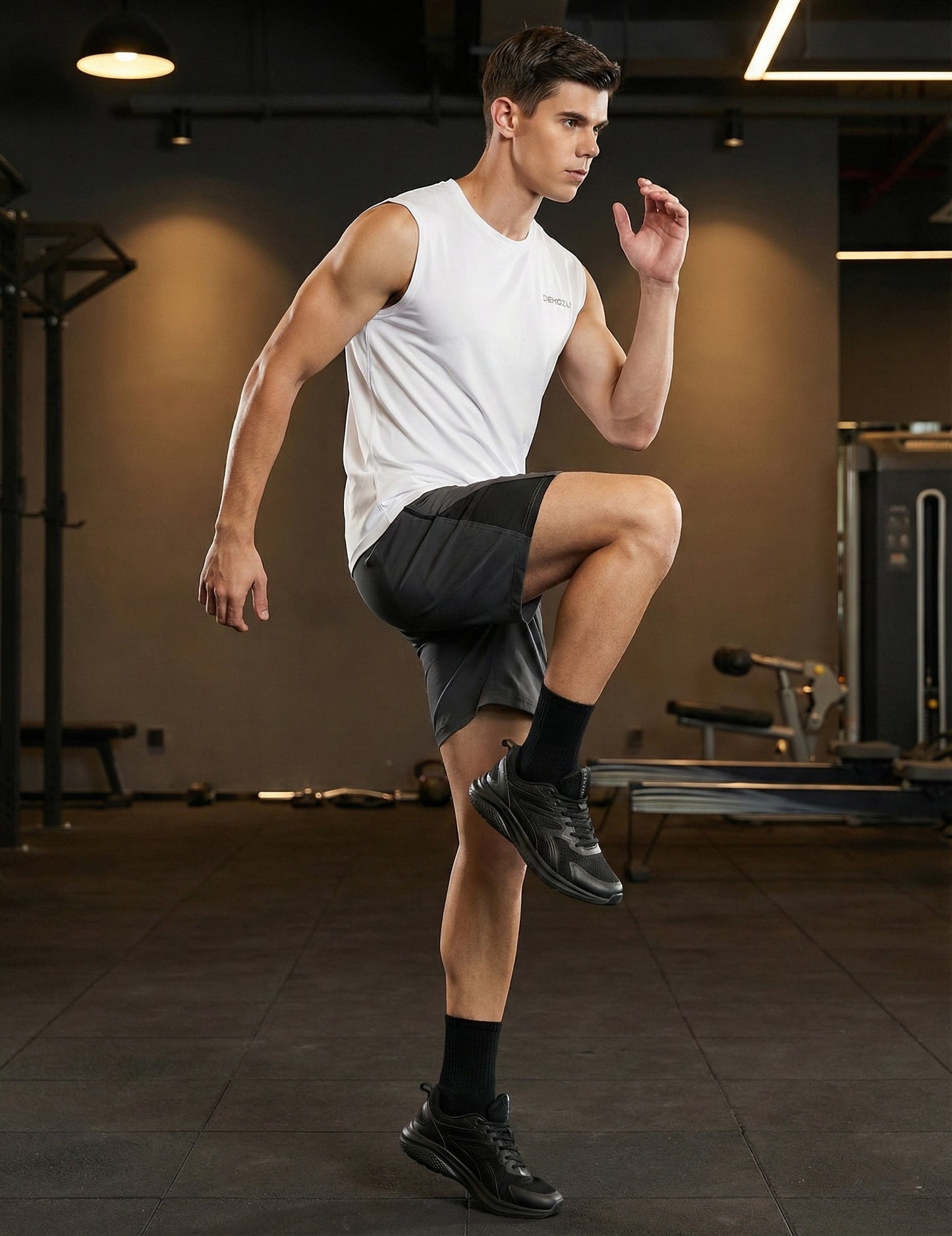 Men's Sleeveless Workout Swim Shirts (Regular & Big and Tall)