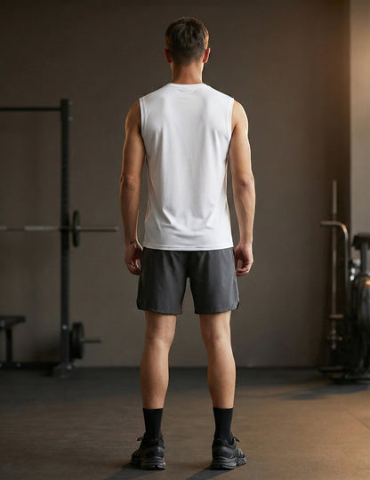 Men's Sleeveless Workout Swim Shirts (Regular & Big and Tall)