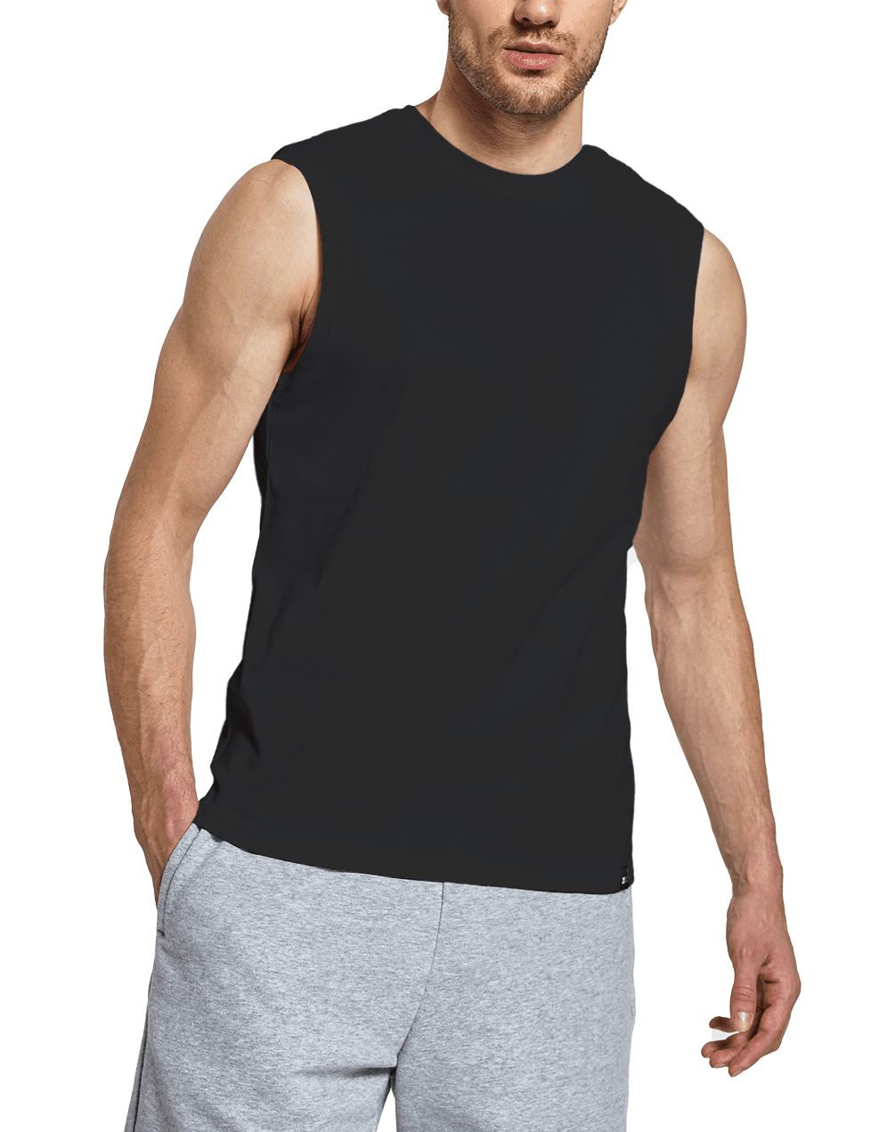 Men's Sleeveless Muscle Shirts (Regular & Big Men) - DEMOZU Sports