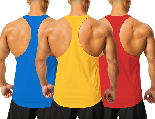 mens y back stringer muscle tank top